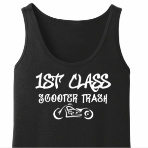 1st class with bike tank top