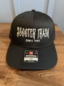 Scooter Trash Hat – Black